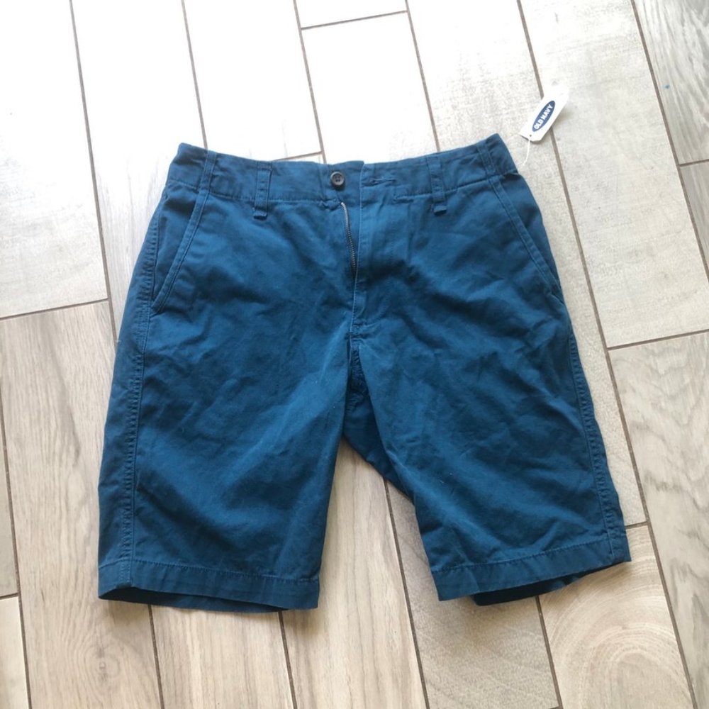 NWT Men's Old Navy Khaki shorts victorian Blue 29